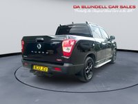 USED 2022 22 SSANGYONG MUSSO 2.2D Saracen Pickup Double Cab 4dr Diesel Auto 4WD Euro 6 (181 ps) FSSH+DEALER WARRANTY+TOW BAR