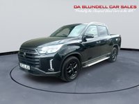 USED 2022 22 SSANGYONG MUSSO 2.2D Saracen Pickup Double Cab 4dr Diesel Auto 4WD Euro 6 (181 ps) FSSH+DEALER WARRANTY+TOW BAR