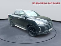 USED 2022 22 SSANGYONG MUSSO 2.2D Saracen Pickup Double Cab 4dr Diesel Auto 4WD Euro 6 (181 ps) FSSH+DEALER WARRANTY+TOW BAR