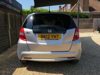 USED 2012 12 HONDA JAZZ 1.4 i-VTEC EX Hatchback 5dr Petrol CVT Euro 5 (99 ps) LOW MILEAGE, AUTO, GLASS ROOF