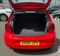 USED 2014 64 VOLKSWAGEN POLO 1.0 BlueMotion Tech SE Hatchback 5dr Petrol Manual Euro 6 (s/s) (60 ps) 