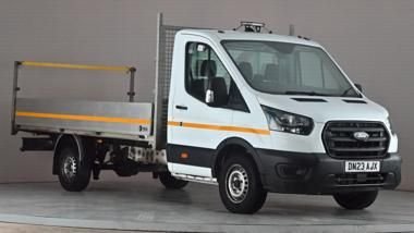 View our Ford Transit 2.0 350 EcoBlue HD Leader Dropside 2dr Diesel Manual RWD L4 Euro 6 (s/s) (DRW) (130 ps)