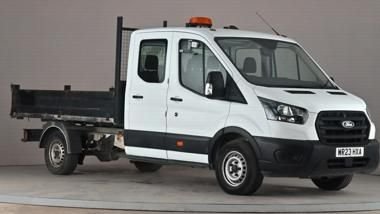View our Ford Transit 2.0 350 EcoBlue Leader Chassis Double Cab 4dr Diesel Manual RWD L3 Euro 6 (s/s) (130 ps)