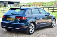 USED 2016 66 AUDI A3 1.4 TFSI CoD Sport Sportback 5dr Petrol S Tronic Euro 6 (s/s) (150 ps) 2 OWNERS FROM NEW + NEW MOT + &pound;35 A YEAR ROAD TAX