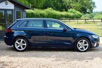USED 2016 66 AUDI A3 1.4 TFSI CoD Sport Sportback 5dr Petrol S Tronic Euro 6 (s/s) (150 ps) 2 OWNERS FROM NEW + NEW MOT + &pound;35 A YEAR ROAD TAX