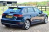 USED 2016 66 AUDI A3 1.4 TFSI CoD Sport Sportback 5dr Petrol S Tronic Euro 6 (s/s) (150 ps) 2 OWNERS FROM NEW + NEW MOT + &pound;35 A YEAR ROAD TAX