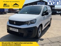USED 2023 23 PEUGEOT PARTNER 1.5 BlueHDi 1000 Professional Premium + Standard Panel Van 5dr Diesel Manual SWB Euro 6 (s/s) (100 bhp) 