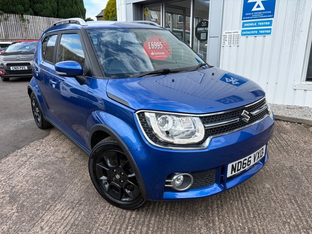View our Suzuki Ignis 1.2 Dualjet MHEV SZ5 Hatchback 5dr Petrol Hybrid Manual ALLGRIP Euro 6 (s/s) (90 ps)