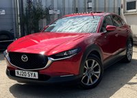 USED 2020 20 MAZDA CX-30 2.0 SKYACTIV-X MHEV GT Sport Tech SUV 5dr Petrol Manual Euro 6 (s/s) (180 ps) - APPLE CAR PLAY - SAT NAV - HEATED LEATHER SEATS & STEERING - REVERSE CAMERA - 360 CAMERA - ADAPTIVE CRUISE - SUNROOF