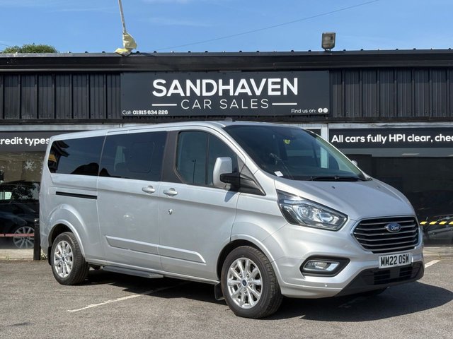 View our Ford Tourneo Custom 2.0 320 EcoBlue Titanium Minibus Double Cab 5dr Diesel Manual L2 Euro 6 (s/s) (130 ps)