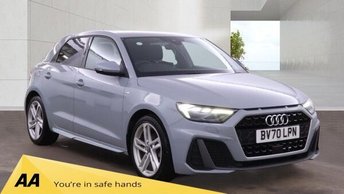 2020 AUDI A1 1.0 TFSI 30 S line Sportback 5dr Petrol Manual Euro 6 (s/s) (116 ps) &pound;12690.00