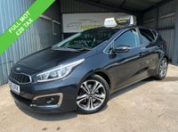 USED 2015 65 KIA CEED 1.6 CRDi 4 Hatchback 5dr Diesel Manual Euro 6 (s/s) (134 bhp) FULL HISTORY LEATHER SAT NAV