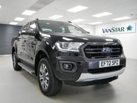 USED 2022 72 FORD RANGER 2.0 EBL 213 BHP WILDTRAK 4WD AUTOMATIC ( NO VAT ) TOW PACK | LEATHER | ROLL TOP | NO VAT