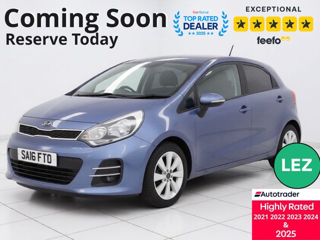 View our Kia Rio 1.25 2 Hatchback 5dr Petrol Manual Euro 6 (84 bhp)