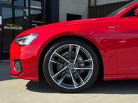 USED 2022 22 AUDI A6 2.0 TDI 40 S line Saloon 4dr Diesel S Tronic Euro 6 (s/s) (204 ps) 1 OWNER + TANGO RED + VIRTUAL COCKPIT + REVERSE CAM
