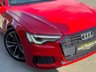USED 2022 22 AUDI A6 2.0 TDI 40 S line Saloon 4dr Diesel S Tronic Euro 6 (s/s) (204 ps) 1 OWNER + TANGO RED + VIRTUAL COCKPIT + REVERSE CAM