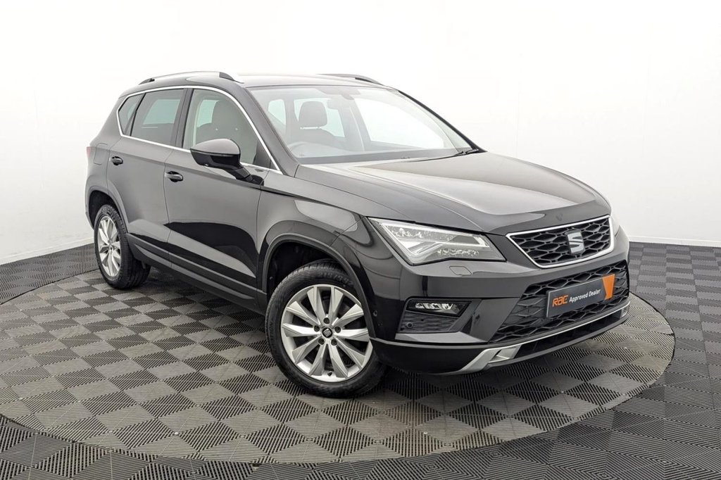 USED 2019 68 SEAT ATECA 1.0 TSI Ecomotive SE L SUV 5dr Petrol Manual Euro 6 (s/s) (115 ps) Car Play, Keyless Go, Leather