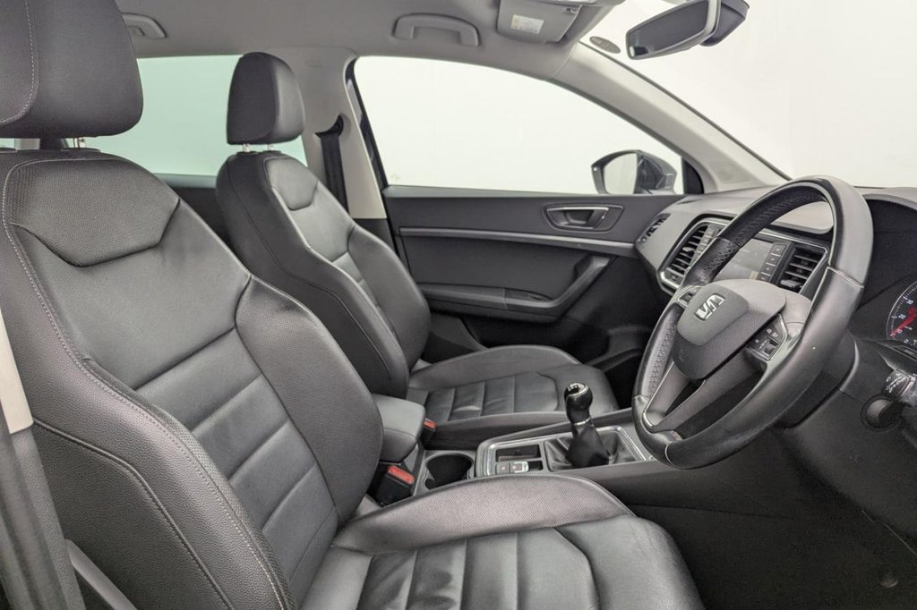 USED 2019 68 SEAT ATECA 1.0 TSI Ecomotive SE L SUV 5dr Petrol Manual Euro 6 (s/s) (115 ps) Car Play, Keyless Go, Leather