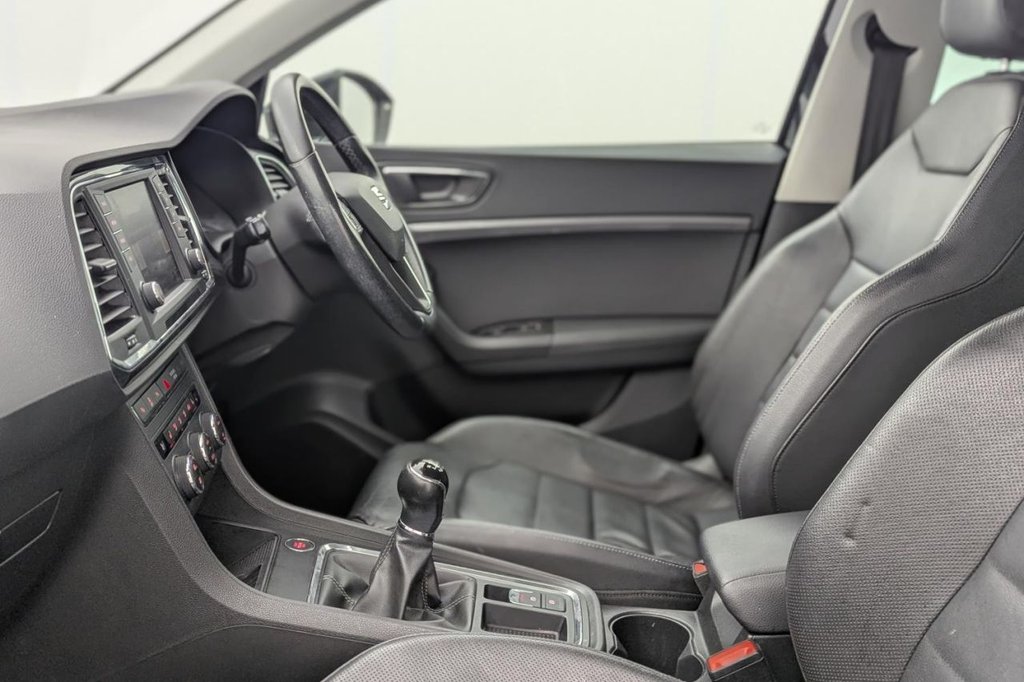 USED 2019 68 SEAT ATECA 1.0 TSI Ecomotive SE L SUV 5dr Petrol Manual Euro 6 (s/s) (115 ps) Car Play, Keyless Go, Leather