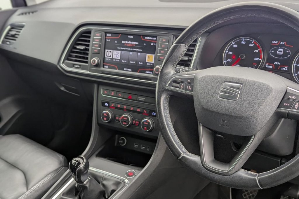 USED 2019 68 SEAT ATECA 1.0 TSI Ecomotive SE L SUV 5dr Petrol Manual Euro 6 (s/s) (115 ps) Car Play, Keyless Go, Leather