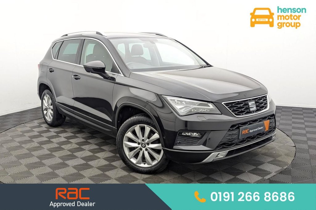 USED 2019 68 SEAT ATECA 1.0 TSI Ecomotive SE L SUV 5dr Petrol Manual Euro 6 (s/s) (115 ps) Car Play, Keyless Go, Leather