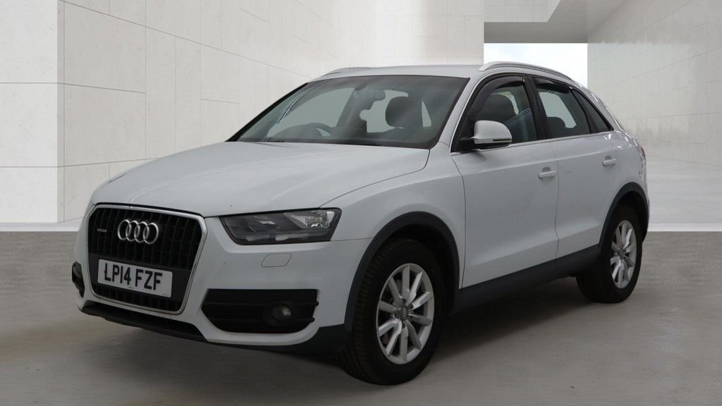 USED 2014 14 AUDI Q3 2.0 TDI SE SUV 5dr Diesel S Tronic quattro Euro 5 (s/s) (177 ps) 2 KEYS LONG MOT