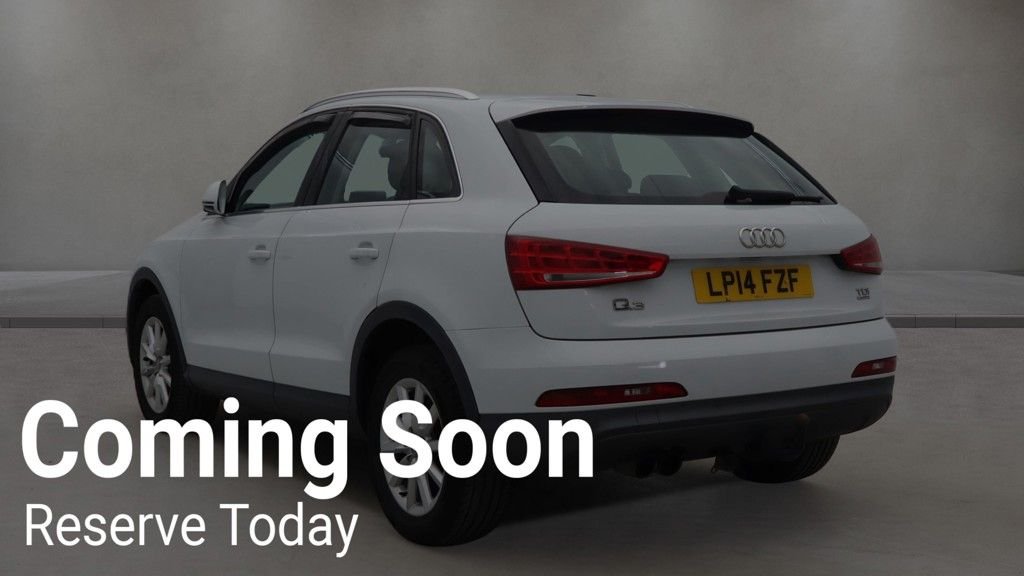 USED 2014 14 AUDI Q3 2.0 TDI SE SUV 5dr Diesel S Tronic quattro Euro 5 (s/s) (177 ps) 2 KEYS LONG MOT