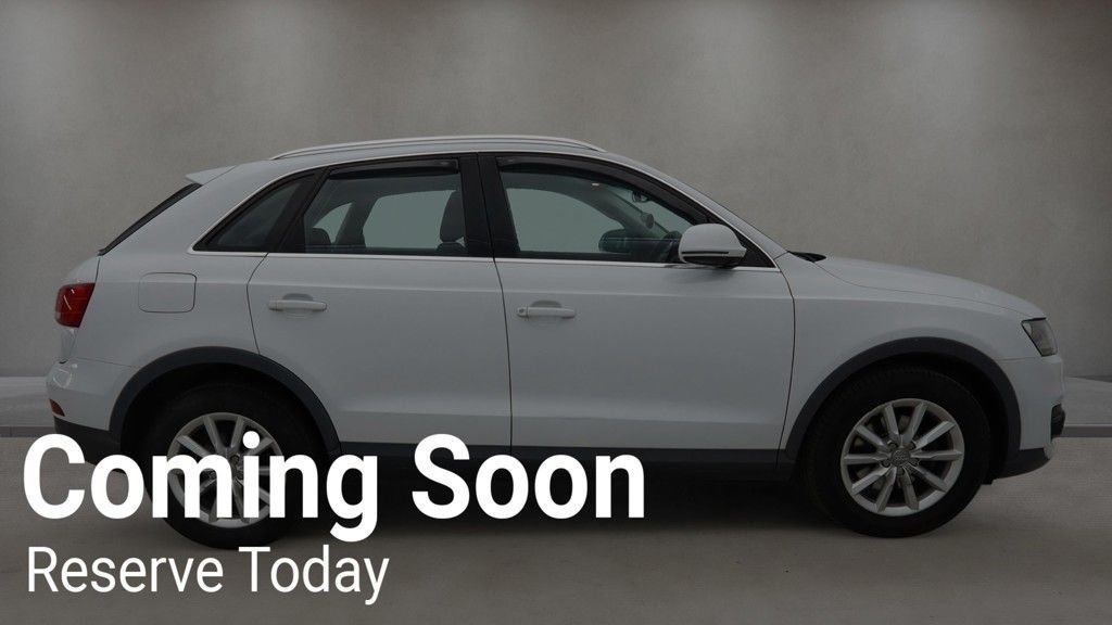 USED 2014 14 AUDI Q3 2.0 TDI SE SUV 5dr Diesel S Tronic quattro Euro 5 (s/s) (177 ps) 2 KEYS LONG MOT