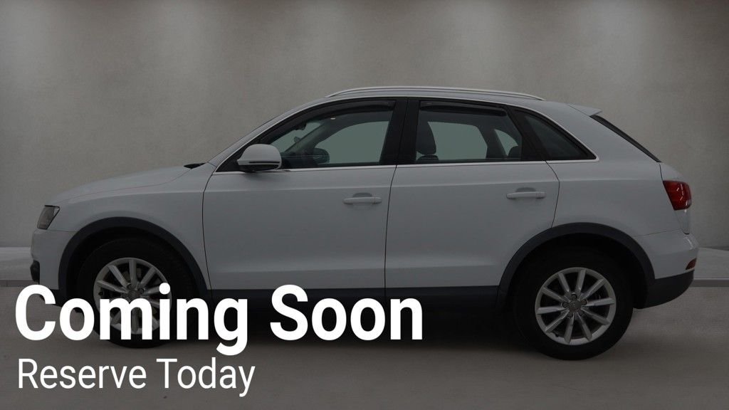 USED 2014 14 AUDI Q3 2.0 TDI SE SUV 5dr Diesel S Tronic quattro Euro 5 (s/s) (177 ps) 2 KEYS LONG MOT