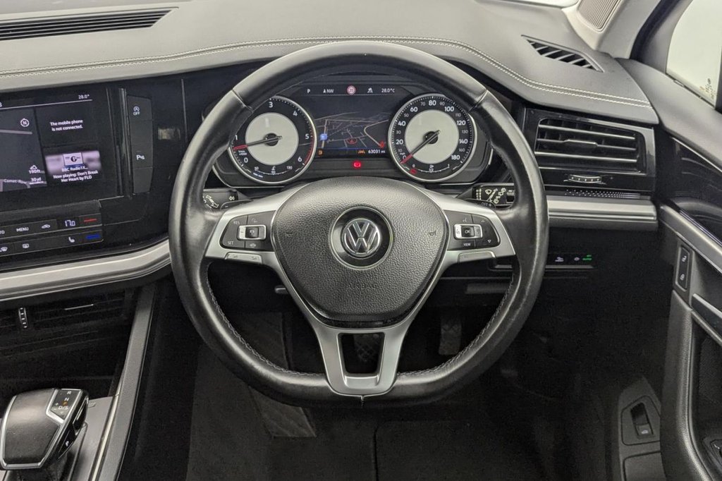 USED 2019 19 VOLKSWAGEN TOUAREG 3.0 TDI V6 SEL SUV 5dr Diesel Tiptronic 4Motion Euro 6 (s/s) (286 ps) 4x4, Car Play, Sar Nav