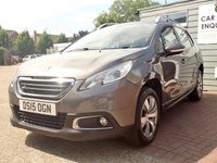 USED 2015 15 PEUGEOT 2008 1.2 PureTech Active SUV 5dr Petrol Manual Euro 6 (82 ps) 