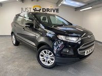 USED 2016 16 FORD ECOSPORT 1.5 TDCi Zetec SUV 5dr Diesel Manual 2WD Euro 6 (95 ps) DETAILED SERVICE HISTORY, LOW MILES!!!