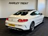 USED 2016 16 MERCEDES-BENZ C CLASS 2.0 C200 AMG Line (Premium) Coupe 2dr Petrol 7G-Tronic+ Euro 6 (s/s) (184 ps) FULL MERCEDES SERVICE HISTORY, PANORAMIC SUNROOF, HEATED FRONT SEATS, ELECTRIC MEMORY SEATS, BLACK LEATHER, REAR CAMERA, SAT-NAV, DAB RADIO, BLUETOOTH, LED HEADLIGHTS, PRIVACY GLASS, AUTOMATIC, DYNAMIC SELECT