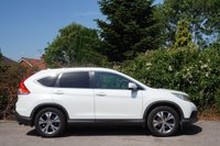USED 2014 14 HONDA CR-V 2.2 i-DTEC EX SUV 5dr Diesel Auto 4WD Euro 5 (150 ps) 2 Owner, 10 Service Stamps, Pan Roof, Leather, Nav, DAB