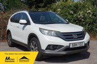 USED 2014 14 HONDA CR-V 2.2 i-DTEC EX SUV 5dr Diesel Auto 4WD Euro 5 (150 ps) 2 Owner, 10 Service Stamps, Pan Roof, Leather, Nav, DAB