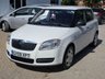 USED 2010 59 SKODA FABIA 1.2 HTP 6V 1 Hatchback 5dr Petrol Manual (140 g/km, 60 bhp) **ONLY 73,000 MILES**