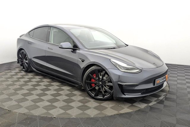 2019 69 TESLA Model 3 (Dual Motor) Performance Saloon 4dr Electric Auto 4WDE (Performance Upgrade) (449 bhp) 4x4, Pan Roof, Camera