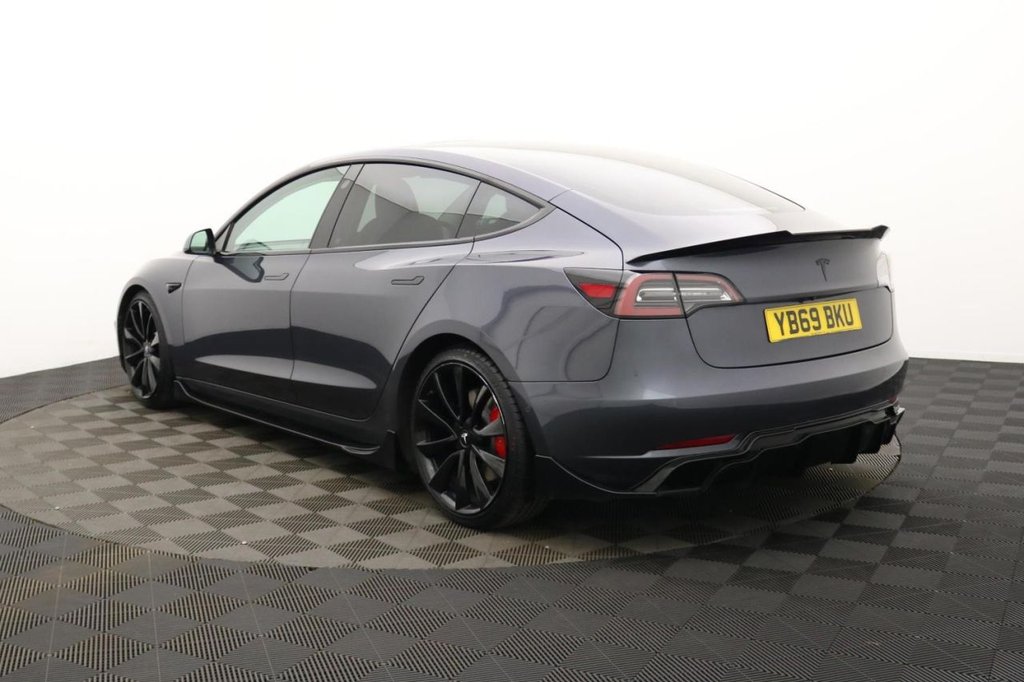 USED 2019 69 TESLA Model 3 (Dual Motor) Performance Saloon 4dr Electric Auto 4WDE (Performance Upgrade) (449 bhp) 4x4, Pan Roof, Camera
