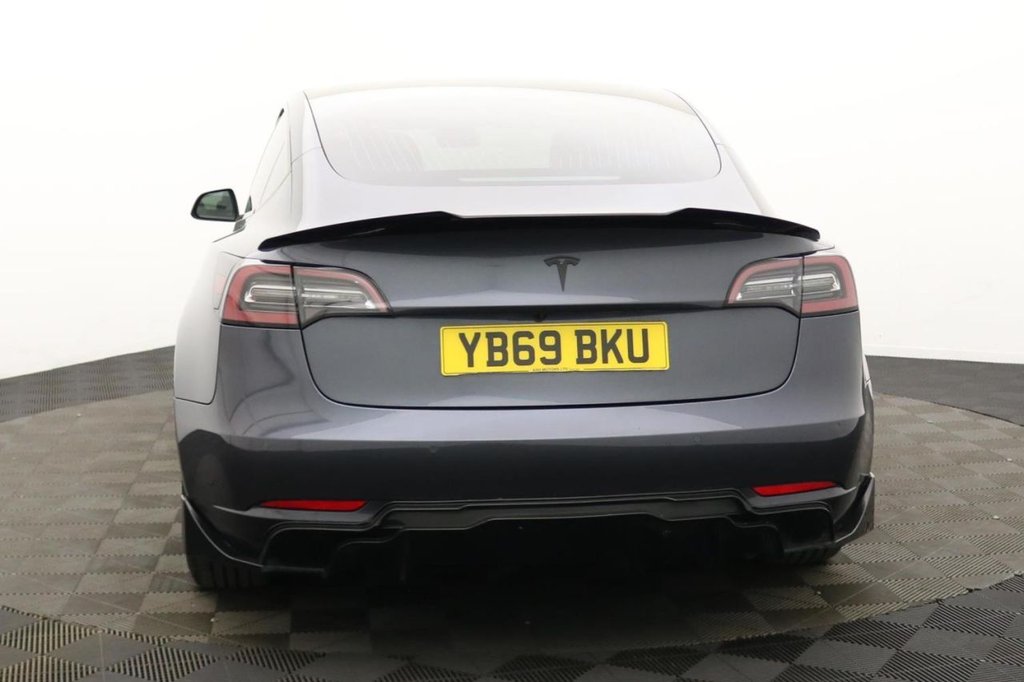 USED 2019 69 TESLA Model 3 (Dual Motor) Performance Saloon 4dr Electric Auto 4WDE (Performance Upgrade) (449 bhp) 4x4, Pan Roof, Camera