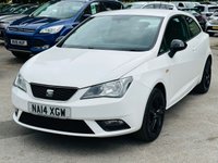 USED 2014 14 SEAT IBIZA 1.4 Toca Sport Coupe 3dr Petrol Manual Euro 5 (85 ps) 3 OWNER SERVICE HISTORY