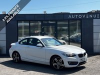 USED 2017 17 BMW 2 SERIES 1.5 218i Sport Coupe 2dr Petrol Auto Euro 6 (s/s) (136 ps) SAT NAV+ R. SENSORS+ B/T+ DAB