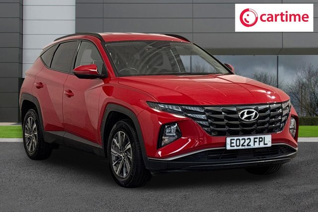 View our Hyundai Tucson 1.6 h T-GDi SE Connect SUV 5dr Petrol Hybrid Auto Euro 6 (s/s) (230 ps) Rear View Camera, Rear Parking Sensors, Android Auto / Apple CarPlay, Touchscreen Satellite Navigation, 17In Alloys
