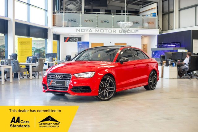 View our Audi S3 2.0 TFSI Saloon 4dr Petrol S Tronic quattro Euro 6 (s/s) (300 ps)