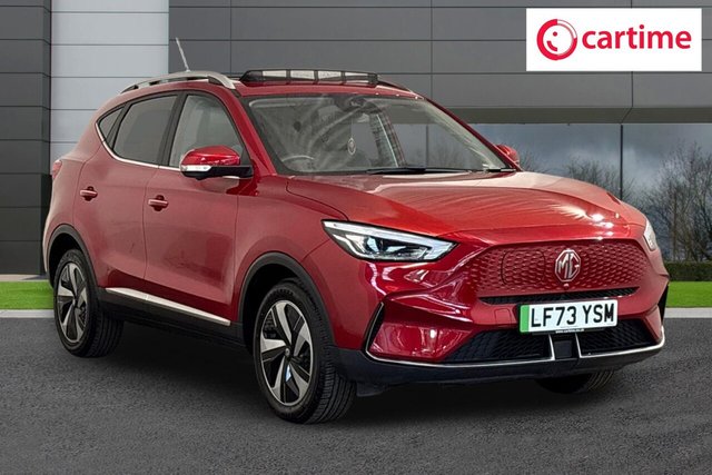 View our MG MG ZS 72.6kWh Trophy Long Range SUV 5dr Electric Auto (156 ps) 360 Degree Parking Camera, Rear Parking Sensors, Android Auto / Apple CarPlay, Satellite Navigation, Touchscreen