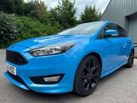 USED 2017 51 FORD FOCUS 1.0T EcoBoost ST-Line Hatchback 5dr Petrol Manual Euro 6 (s/s) (125 ps) 62,000 Miles | ST-Line Styling | 125 PS EcoBoost | Apple CarPlay | Manual | Euro 6 | Immaculate Condition