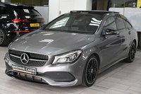 USED 2019 19 MERCEDES-BENZ CLA 2.0 CLA220 AMG Line Night Edition (Plus) Shooting Brake 5dr Petrol 7G-DCT 4MATIC Euro 6 (s/s) (184 ps) *HOME DELIVERY 7 DAY MONEY BACK*