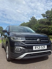 USED 2021 21 VOLKSWAGEN T-CROSS 1.0 TSI SEL SUV 5dr Petrol Manual Euro 6 (s/s) (110 ps) 