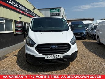 2018 FORD TRANSIT CUSTOM 2.0 280 EcoBlue Panel Van 5dr Diesel Manual L1 H1 Euro 6 (105 ps) NO VAT !!! &pound;9900.00