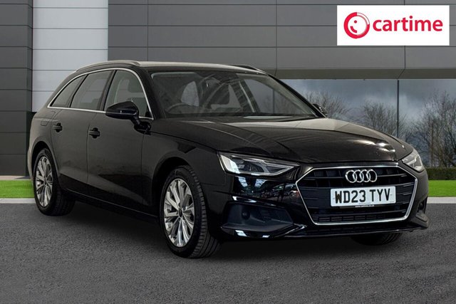 View our Audi A4 Avant 2.0 TFSI 35 Technik Estate 5dr Petrol S Tronic Euro 6 (s/s) (150 ps) Rear View Camera, Front / Rear Parking Sensors, Audi Smartphone Interface, High Gloss Package, MMI Navigation