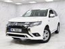 USED 2020 69 MITSUBISHI OUTLANDER 2.4h TwinMotor 13.8kWh Verve SUV 5dr Petrol Plug-in Hybrid CVT 4WD Euro 6 (s/s) (224 ps) 2 KEYS, PRIVACY GLASS, SENSORS!!